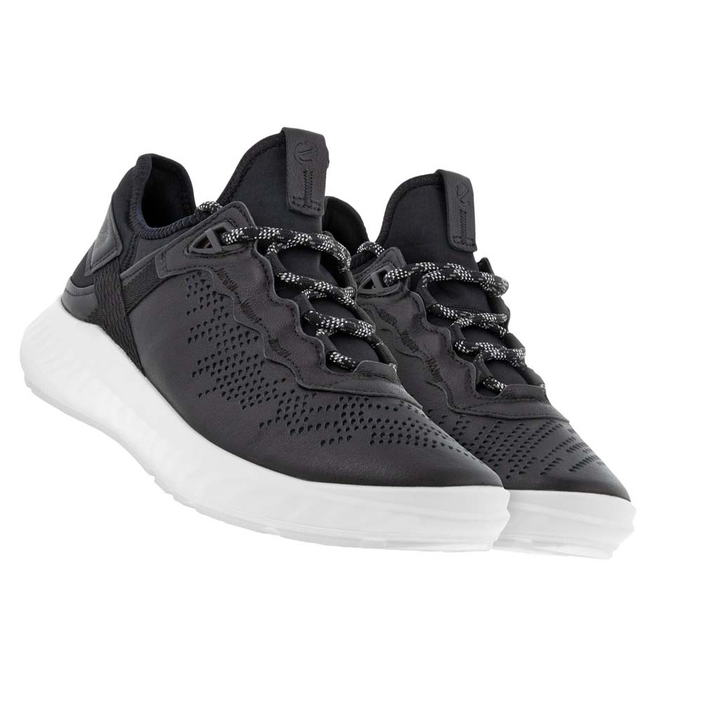 Women's Ecco Ath-1fw Sneakers Black | USA 201ZUT